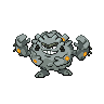 Graveler Alola black-white