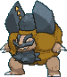 Golem Alola animated shiny