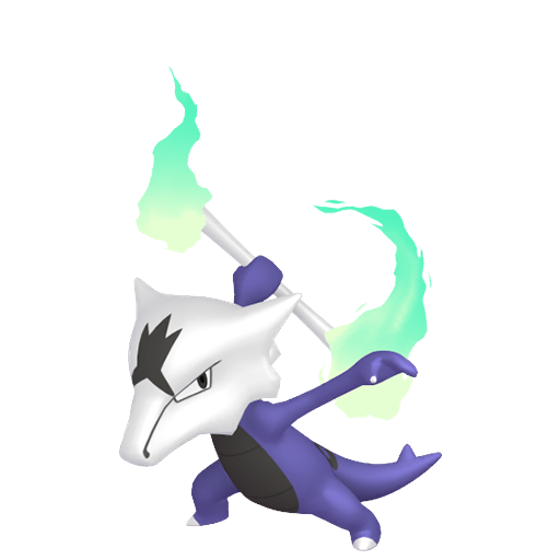 Marowak Alola home shiny