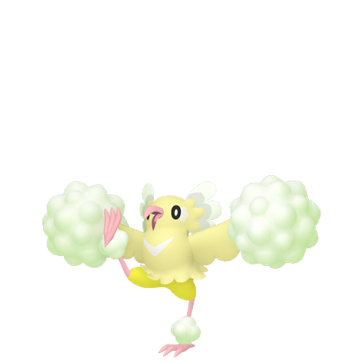 Oricorio Pom Pom home shiny