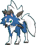 Lycanroc Dusk animated shiny