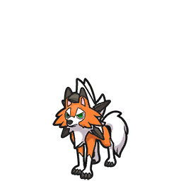 Lycanroc Dusk scarlet-violet