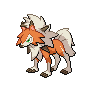 Lycanroc Dusk black-white