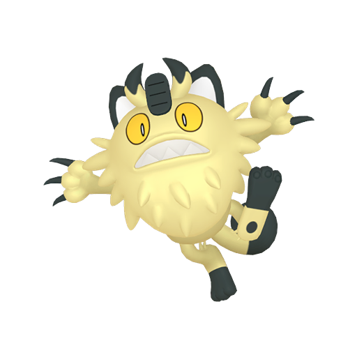 Meowth Galar home shiny