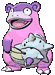 Slowbro Galar animated