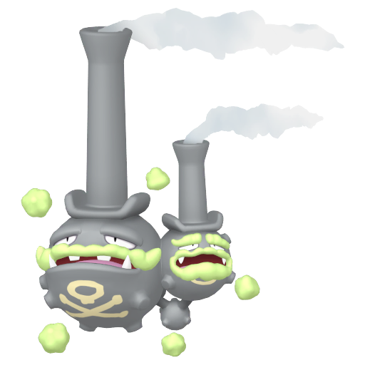 Weezing Galar home sprite