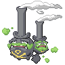 Weezing Galar black-white