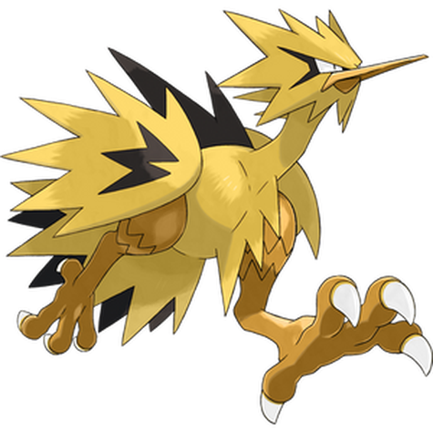 Zapdos Galar Shiny