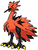 Zapdos Galar animated