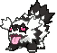 Zigzagoon Galar animated