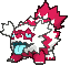 Zigzagoon Galar animated shiny