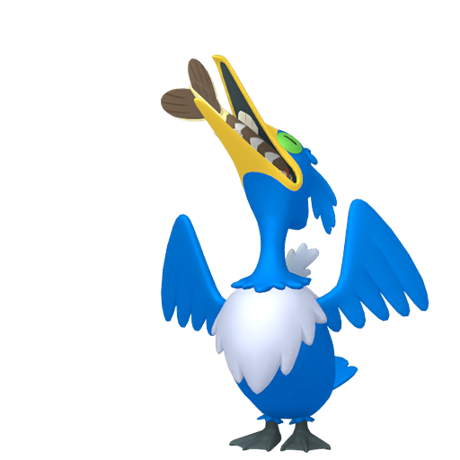 Cramorant Gulping home sprite