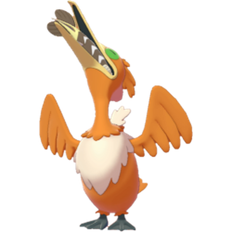 Cramorant Gulping Shiny