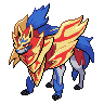 Zamazenta Crowned black-white