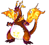 Charizard Gmax animated