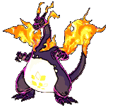 Charizard Gmax animated shiny