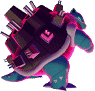 Blastoise Gmax animated