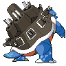 Blastoise Gmax black-white