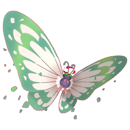 Butterfree Gmax home shiny