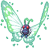 Butterfree Gmax black-white