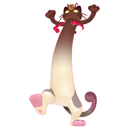 Meowth Gmax home shiny