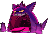Gengar Gmax animated