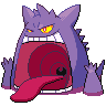 Gengar Gmax black-white