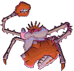 Kingler Gmax animated