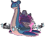 Lapras Gmax animated