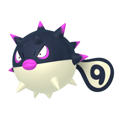 Qwilfish Hisui home sprite