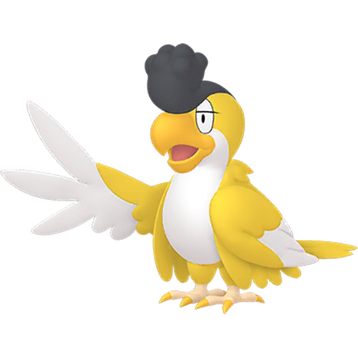 Squawkabilly Yellow Plumage home sprite