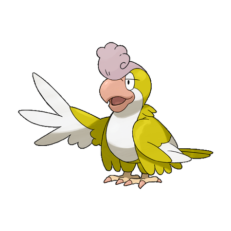 Squawkabilly Yellow Plumage Shiny