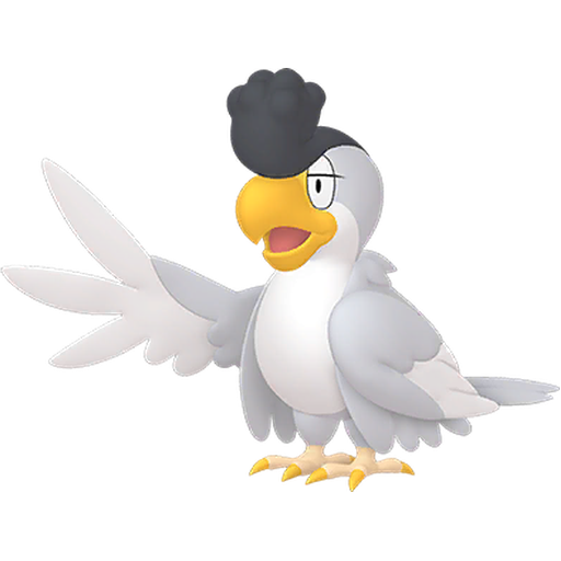 Squawkabilly White Plumage home sprite
