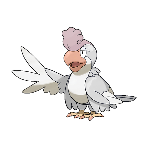 Squawkabilly White Plumage Shiny