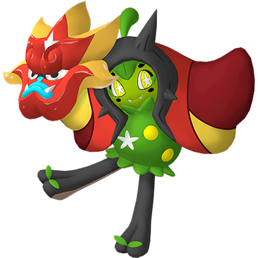 Ogerpon Hearthflame Mask home shiny