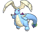 Dragonite Mega animated shiny
